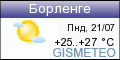 GISMETEO: Погода по г.Борланге GISMETEO: Погода по г.Борланге