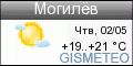 GISMETEO: Погода по г.Могилев