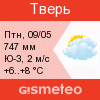 GISMETEO: Погода по г.Тверь