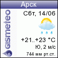 GISMETEO: Погода по г.Арск