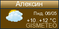 GISMETEO: Погода по г.Алексин