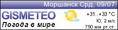 GISMETEO: Погода по г.Моршанск