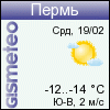 GISMETEO: Погода по г.Пермь