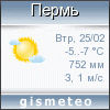 GISMETEO: Погода по г.Пермь