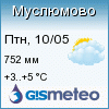 GISMETEO: Погода по г.Муслюмово