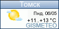 GISMETEO:  Погода по г.Томск