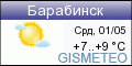 GISMETEO: Погода по г.Барабинск