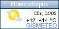 GISMETEO: Погода  по г.Новосибирск