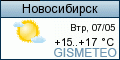 GISMETEO: погода в Новосибирске