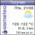 GISMETEO: Погода по г.Тогучин