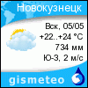 GISMETEO: Погода в Новокузнецке