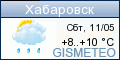 GISMETEO: Погода по г.Хабаровск