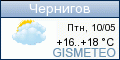 GISMETEO: Погода в м.Чернігів
