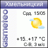 GISMETEO: Погода по г.Хмельницкий