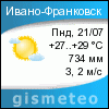 Погода по г.Ивано-Франковск Погода по г.Ивано-Франковск