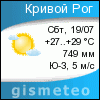 GISMETEO: Погода по г.Кривой Рог GISMETEO: Погода по г.Кривой Рог