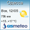 GISMETEO: Погода по г.Одесса