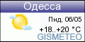 GISMETEO: Погода по г.Одесса