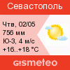 GISMETEO: Погода по г.Севастополь