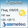 GISMETEO: Погода по г.Харьков