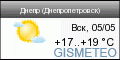 GISMETEO: Погода по м.Дніпропетро