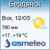 GISMETEO: Погода по г.Бердянск