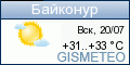 GISMETEO: Погода по г.Байконур GISMETEO: Погода по г.Байконур