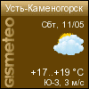 GISMETEO: Погода по г.Усть-Каменогорск