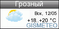GISMETEO: Погода по г.Грозный