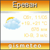GISMETEO: Погода по г.Ереван