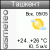 GISMETEO: Погода по г.Ташкент