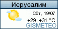GISMETEO: Погода по г.Иерусалим GISMETEO: Погода по г.Иерусалим