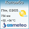 GISMETEO: Погода по г.Коломбо