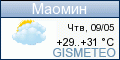 GISMETEO.RU: погода в г. Маомин