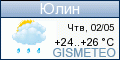 GISMETEO.RU: погода в г. Юлин