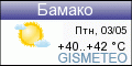GISMETEO: Погода по г.Бамако